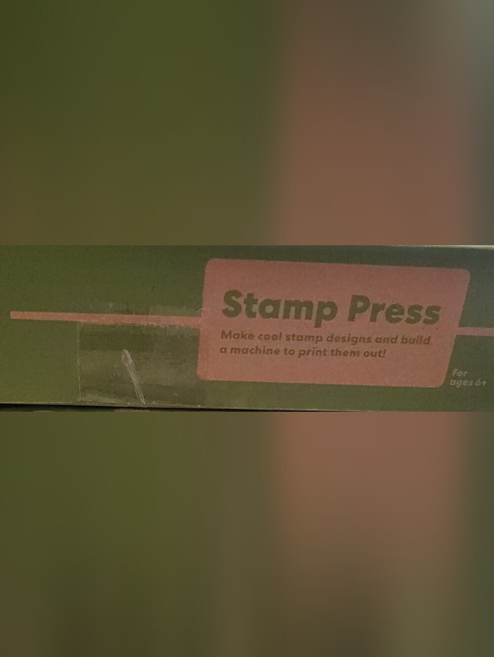 KiwiCo Stamp Press - Green Stamp Making Kit Ages 6 +